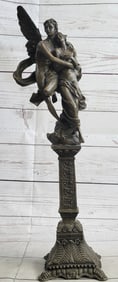 Eros and Psyche Mythical Bronze Figurine