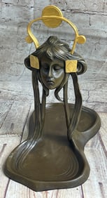 Candy Dish Bronze Sculpture