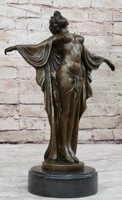 Woman Awakening Bronze Sculpture