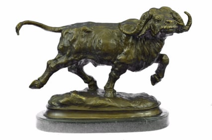 Buffalo Bronze Sculpture