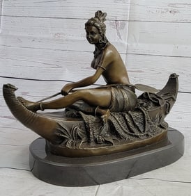 Warrior Bronze Statue