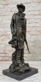 Wyatt Earp American Western Bronze Sculpture