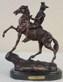 The Scalp Bronze Statue