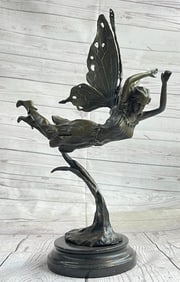 Angel Fairy Bronze Sculpture Mythical Statue