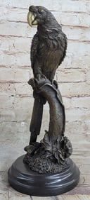 Parrot Bronze Sculpture
