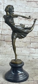 A graceful Dancer Bronze Sculpture