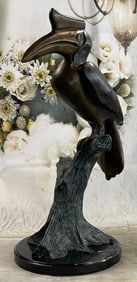 Coastal Shorebird Bronze Sculpture