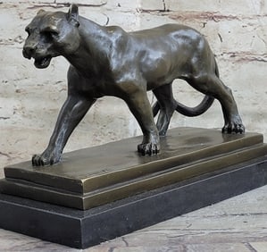 California Jaguar Bronze Sculpture