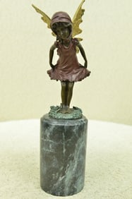 Guardian Butterfly Angel Bronze Figure