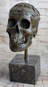 Skeleton Bronze Sculpture