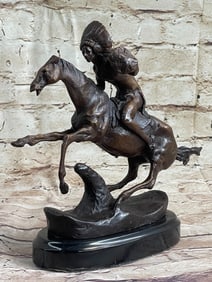 Warrior Bronze Sculpture