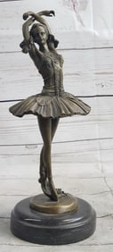 Lady Ballerina Bronze Sculpture
