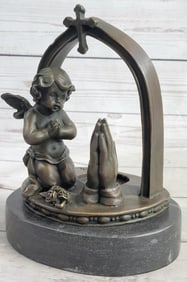 Winged Angel Bronze Sculpture