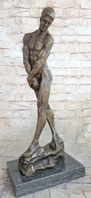 Nude Man Bronze Sculpture