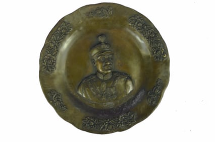 Reza Shah Pahlavi Memorial Bas-Relief Bronze Sculpture