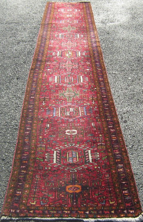 Spectacular persian Heriz Runner (1 of 7)