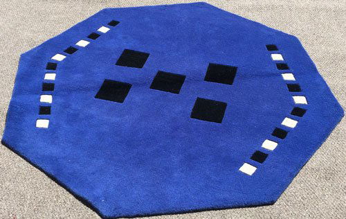 100% Wool Pile Hand Tufted Indian Area Rug (1 of 1)