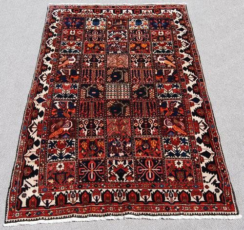 VERY NICE LOOKING 'FOUR SEASONS' PERSIAN BAKHTIARI RUG (1 of 4)