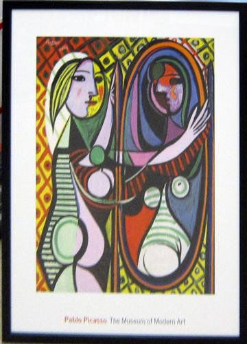 Collectible vintage Pablo Picasso offset lithograph (1 of 9)