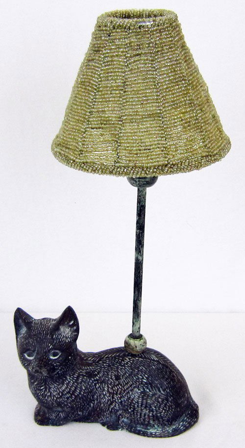 Vintage contemporary brass-bronze candle-holder (1 of 6)