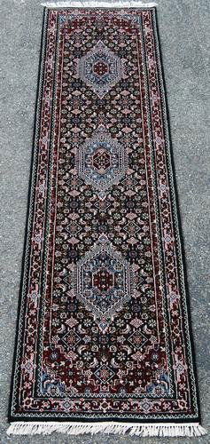nice looking dark toned bidjar design runner (1 of 4)