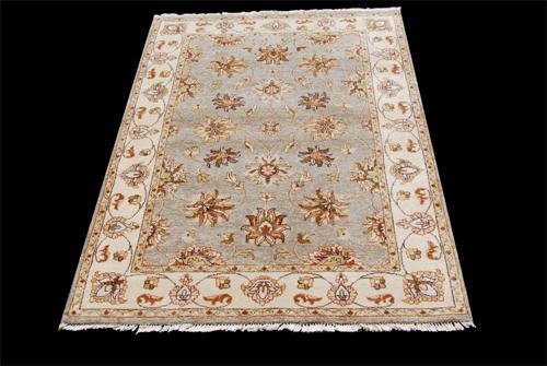 very fine black and beige oriental peshawar chobi rug (1 of 4)