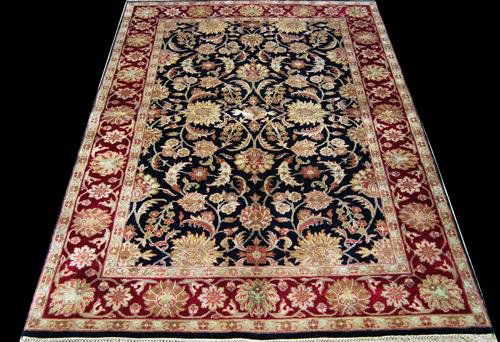 quite gorgeous dark toned mahal rug (1 of 4)