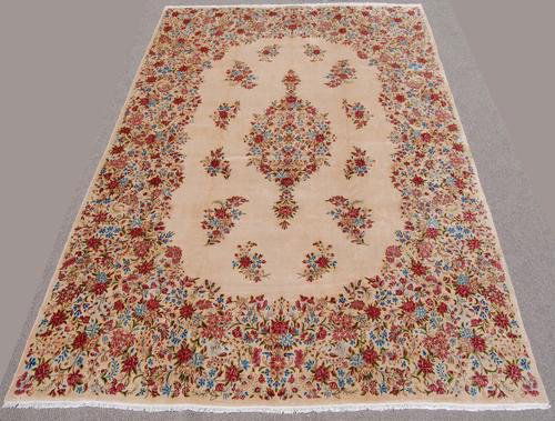 very rare gorgeous signed handmade persian kerman (1 of 6)