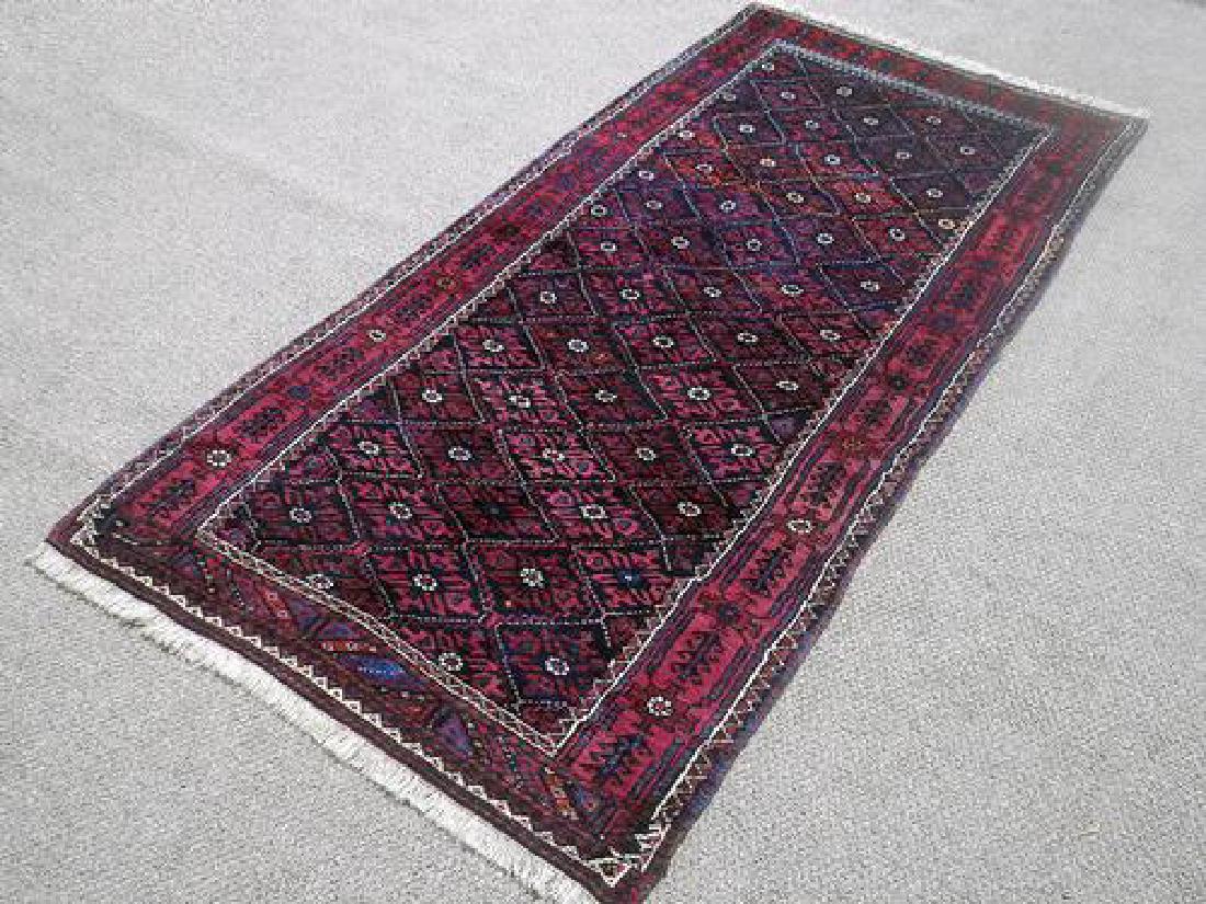 Admirable Hand Woven Persian Kurdish 3.9 x 7.8 (1 of 5)