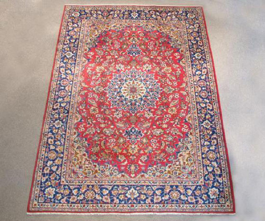 Charming and Colorful Semi Antique Persian Najafabad (1 of 5)