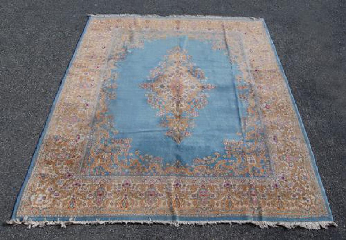 Extremely Rare Pardis (Palace) Persian Kerman Rug (1 of 4)
