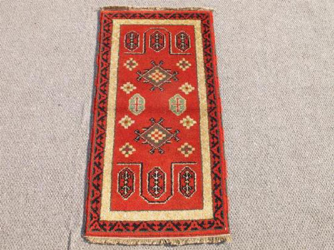Absolutely Stunning Handmade Indo Kazak Design 2x4 (1 of 5)