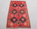 Extremely Vivid Semi Antique Wool on Wool Persian