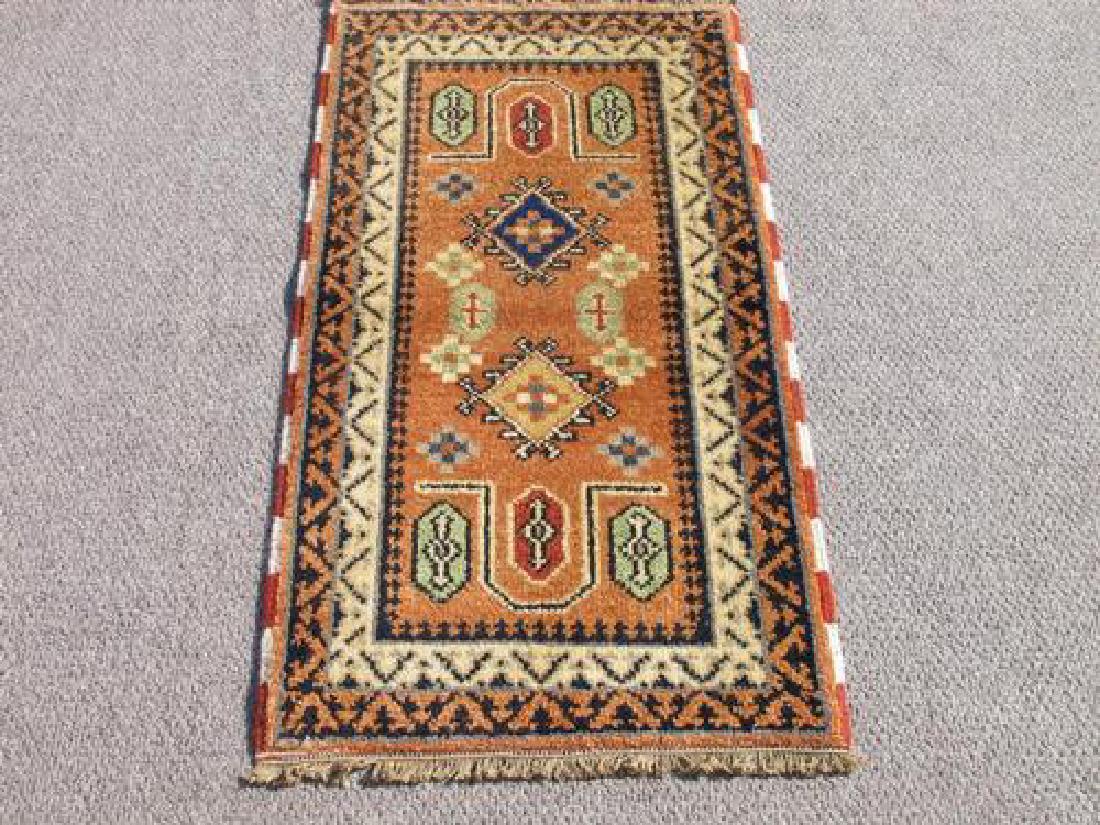 Highly Collectible Handmade Kazak Design 2x4 (1 of 5)