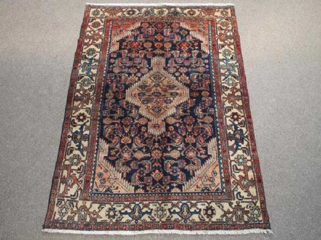 Magnificent Hand Woven Semi Antique Persian Tabriz 4x6 (1 of 5)