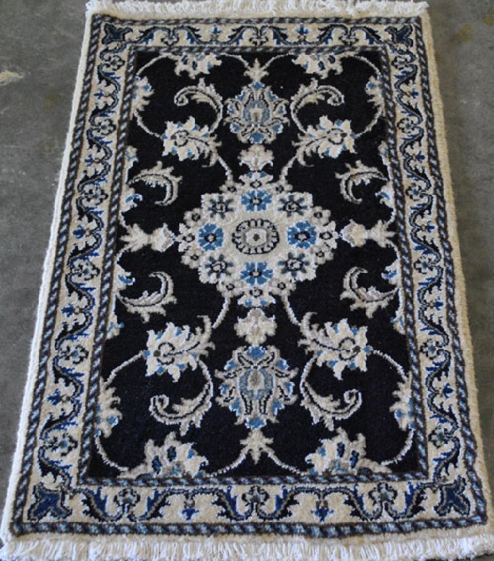 Beautiful Handmade Silk Blended Persian Nain 2x3 (1 of 4)