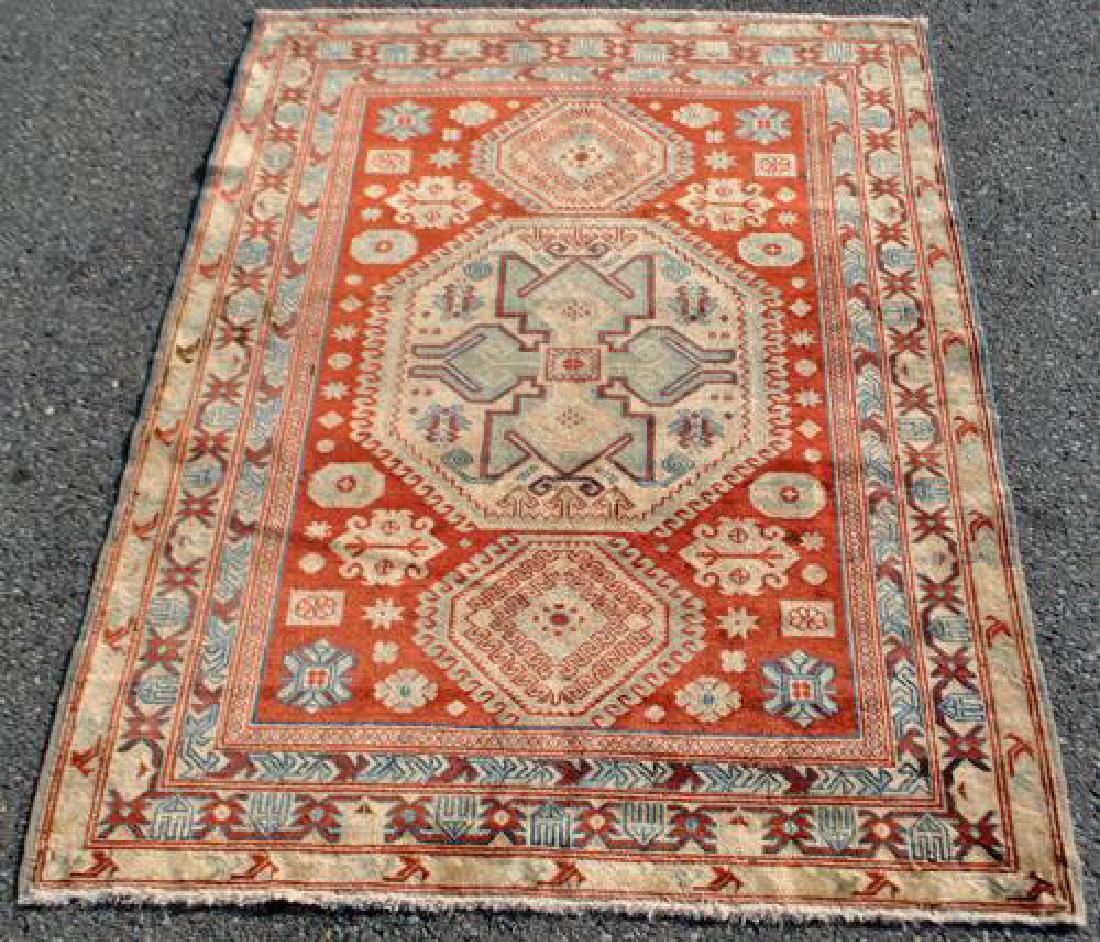 Beautiful Handmade Russian Rug 6.6x4.10 (1 of 5)