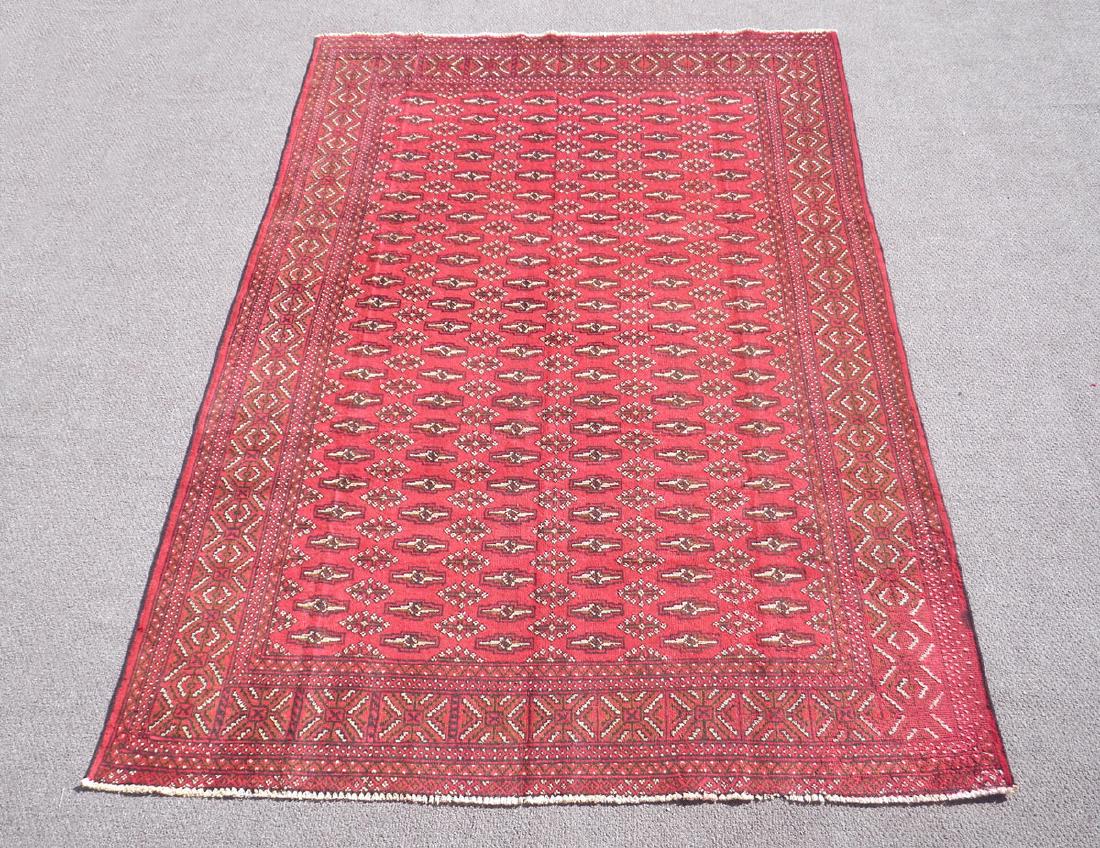 Authentic Semi Antique Persian Turkman 9.6x6.6 (1 of 6)