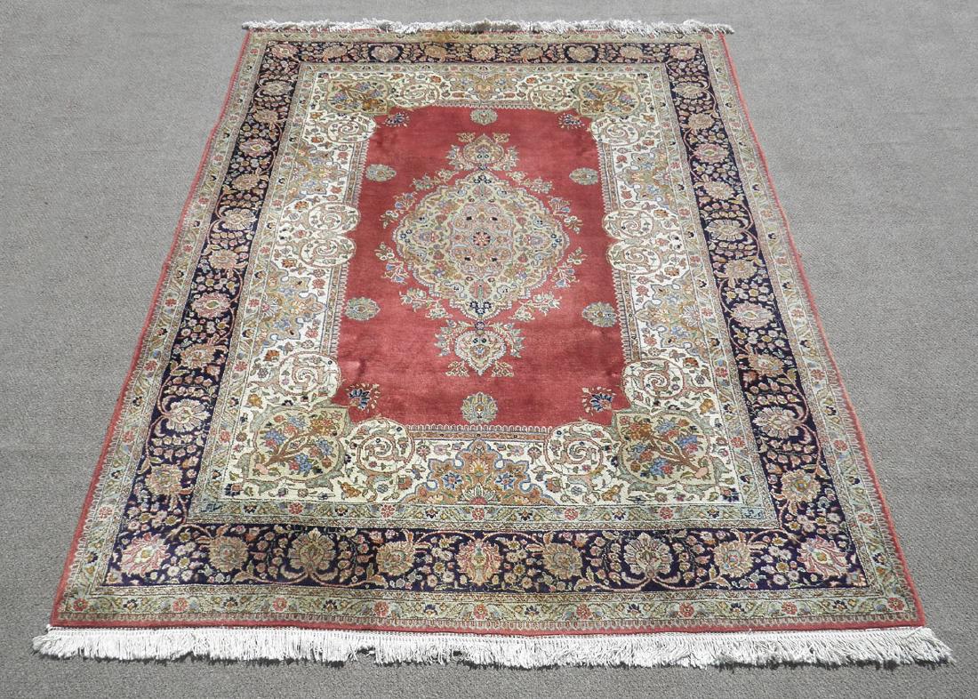 Fine Semi Antique Open Field Persian Tabriz 10.3x7.7 (1 of 8)