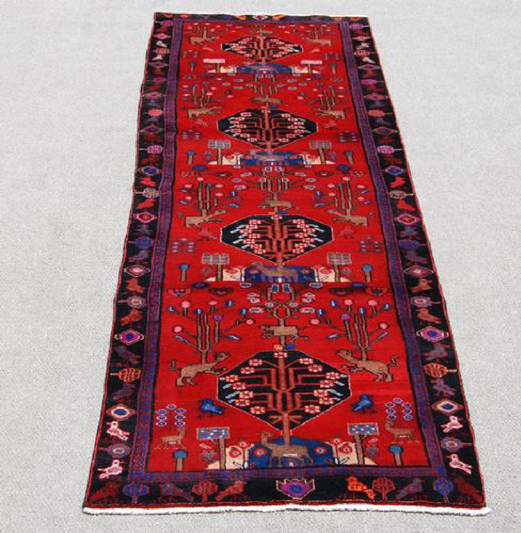 Finely Design Authentic Persian Hamedan Runner 11 ft (1 of 4)