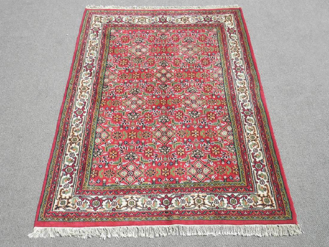 Simply Splendid Semi Antique Indo Bidjar Design 5.7x7.9 (1 of 5)