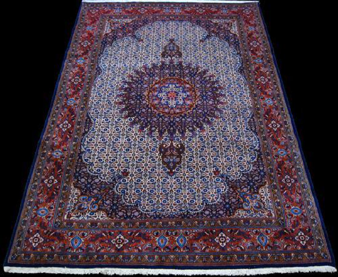 Quite Charming And Captivating Persian Mood W/Silk (1 of 5)