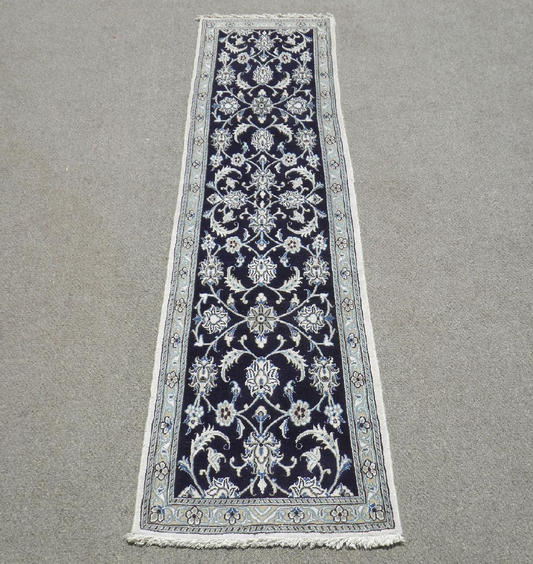 Hand Woven Persian Nain Runner 9.3x2.2 (1 of 6)