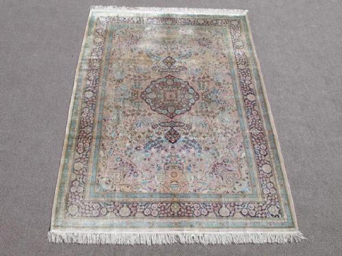 Gorgeous Nice Colors Semi Antique Floral Qum Design (1 of 5)