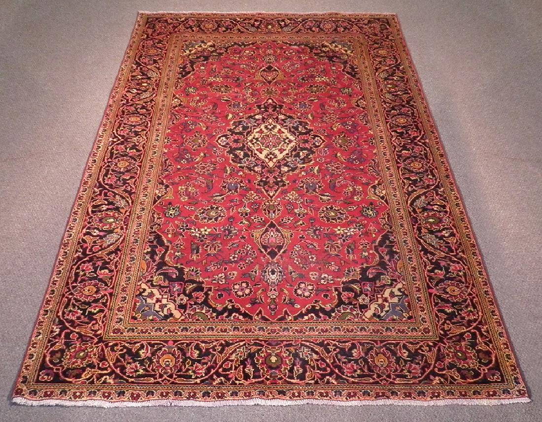 Gorgeous Semi Antique Persian Kashan 9.2x6.2 (1 of 5)