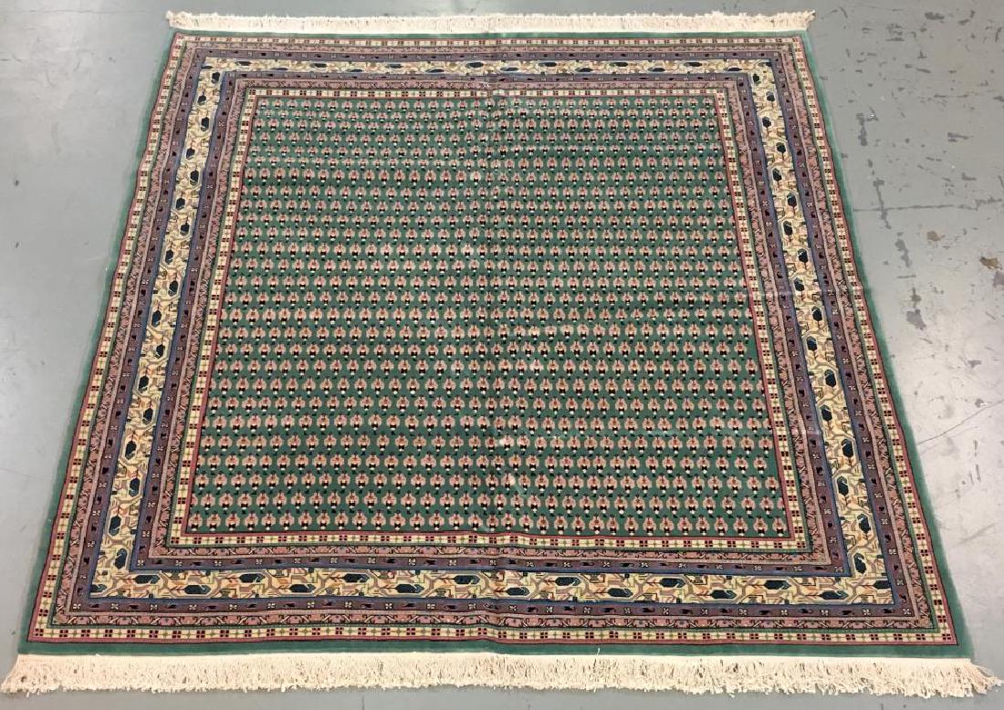 Handmade Azerbaijani Sarouk Mir 7.9x8.10 (1 of 9)