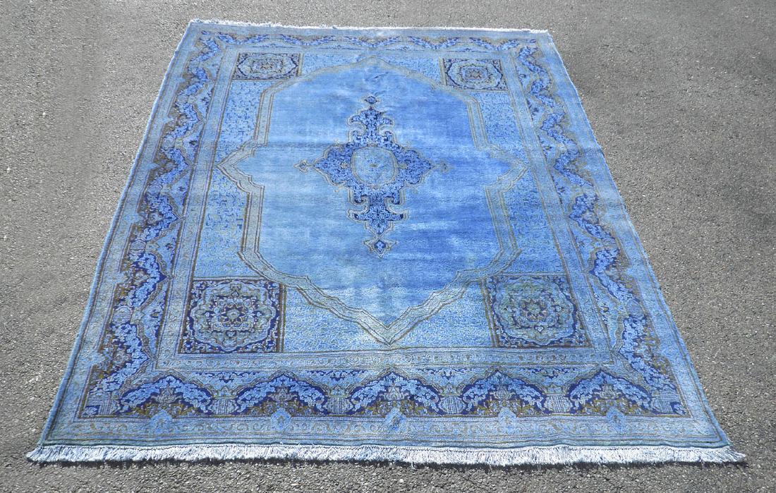 Quite Fascinating Semi Antique Persian Kerman 9x12.4 (1 of 6)