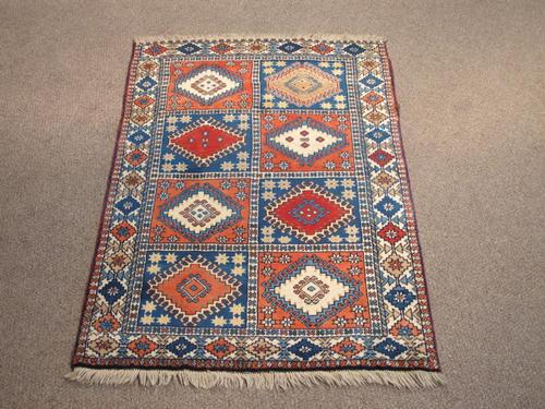 Nicely Contrasted Handmade Persian Yalameh 3.3x4.10 (1 of 5)