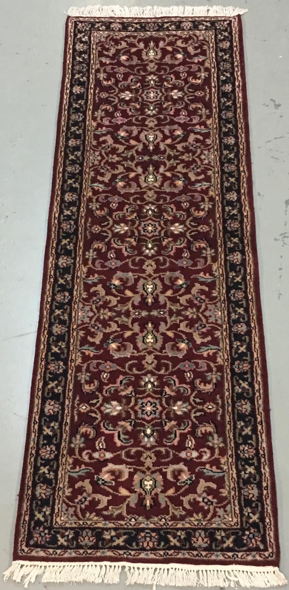 Handmade Indo Kashan 2.6x8.0 (1 of 7)