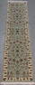 Handmade Wool/Silk Tabriz Design Runner 2.3x10